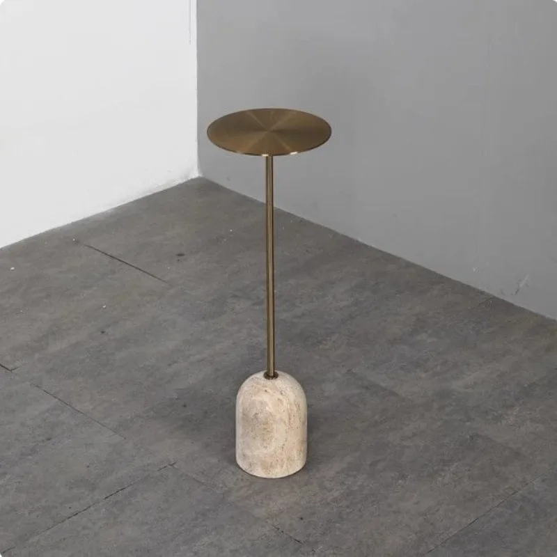 Desk Setup Minimalist - Moderne Kunst-Sofatische aus Edelstahl, einfacher multifunktionaler