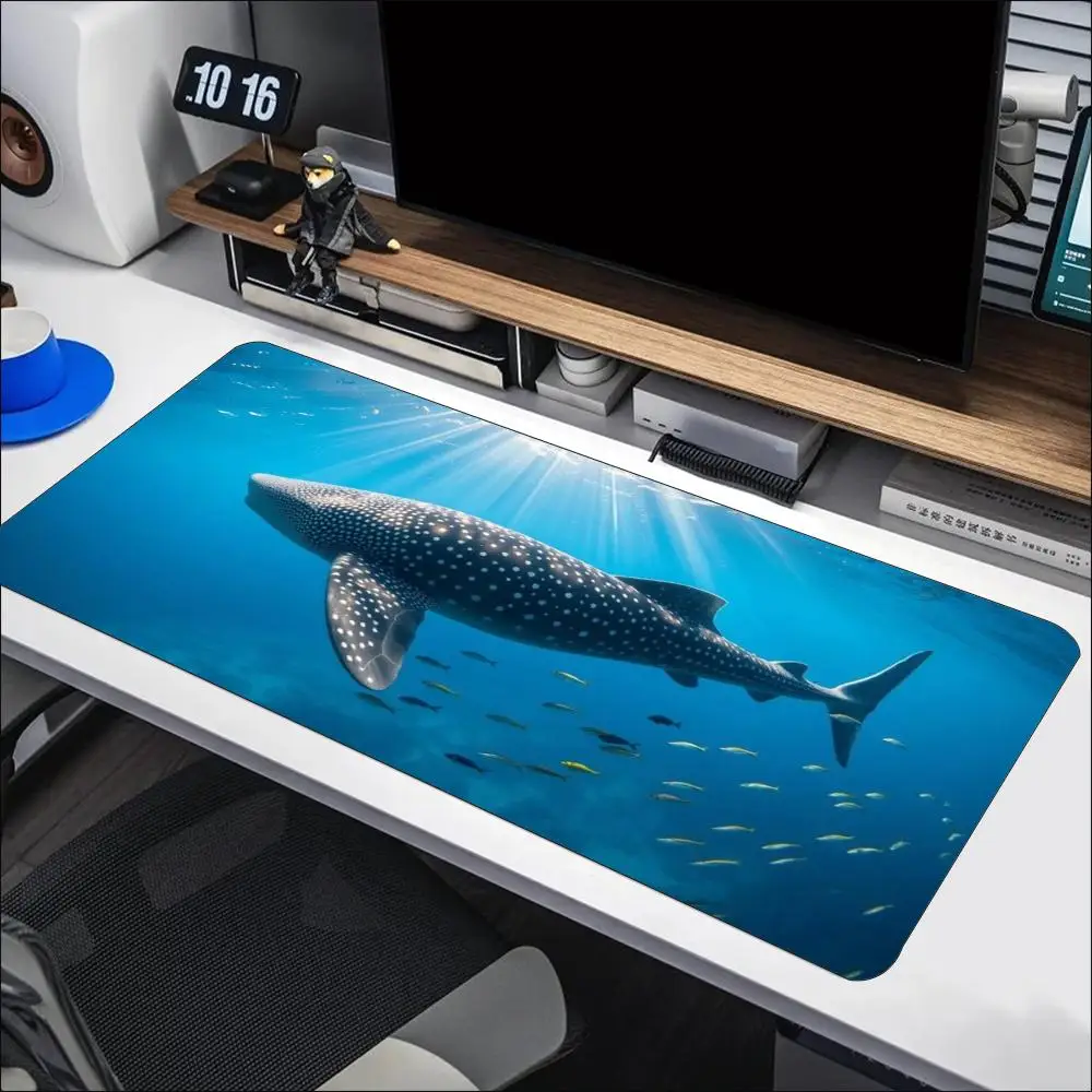 Deep Sea Whale Shark – großes  – Desk Setup Pc And Laptop Bewertung und Preis