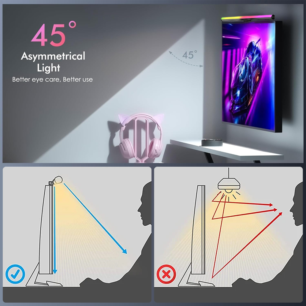 WLAN-Lichtleiste Monitor-Licht – Setup Desk Monitor Bewertung und Preis