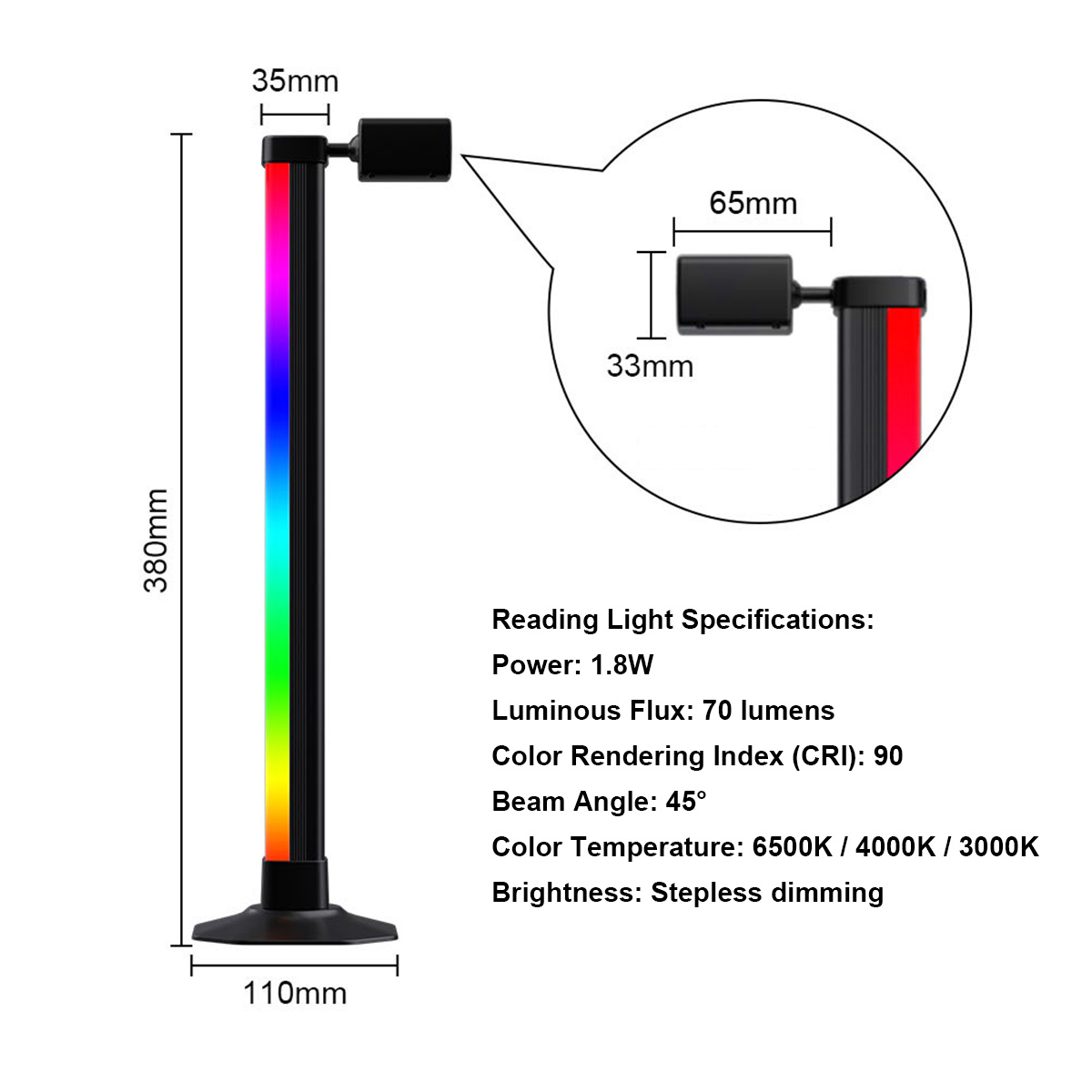 Smarte LED-Lichtleiste RGB mit – Desk Setup With Tv Bewertung und Preis
